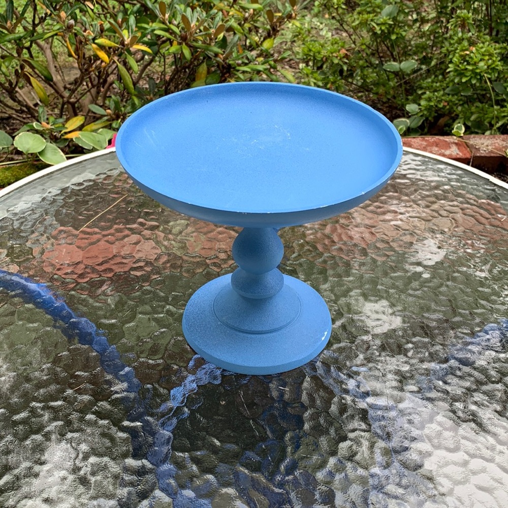 Cynthia Rowley Metal Pedestal tray